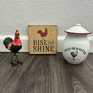 Rooster Decor (3pc)
